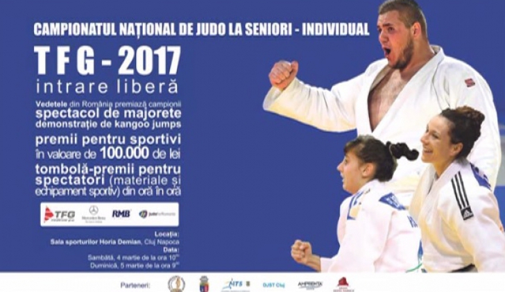 Campionatul Naţional de Judo de la Cluj-Napoca, pe 4 şi 5 martie